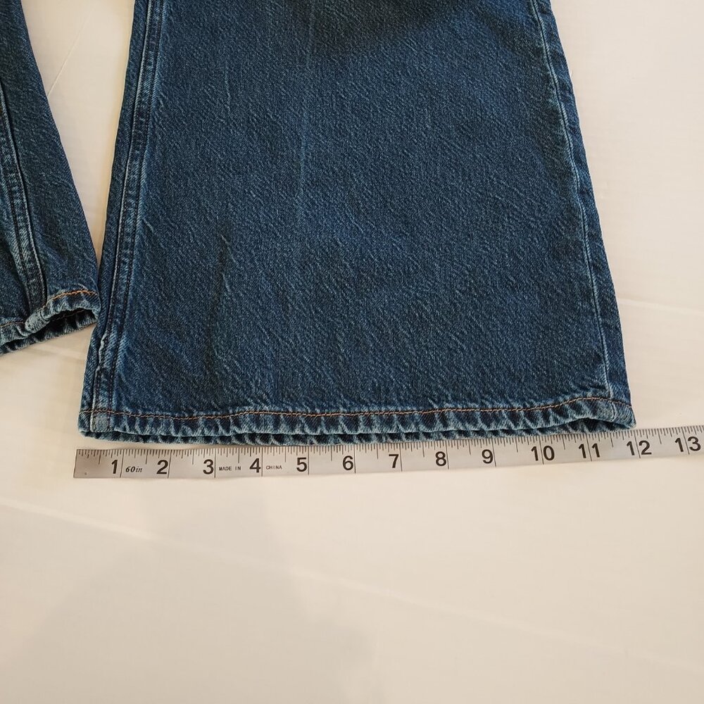 Abercrombie & Fitch The Wide Leg High Rise Jeans Size 29/8 Short NWOT - Picture 7 of 13